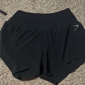 Gymshark Black Performance Athletic Shorts